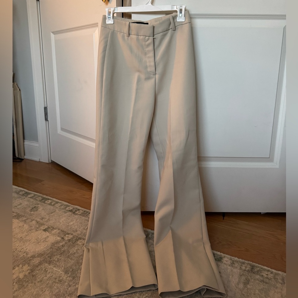 Zara Light Tan Trousers
